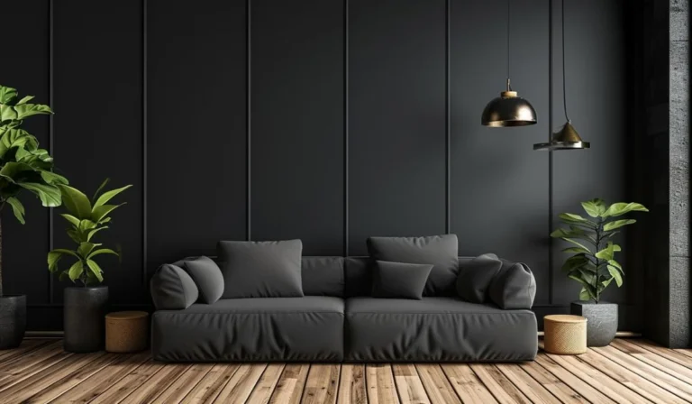 Black Sectional Sofa