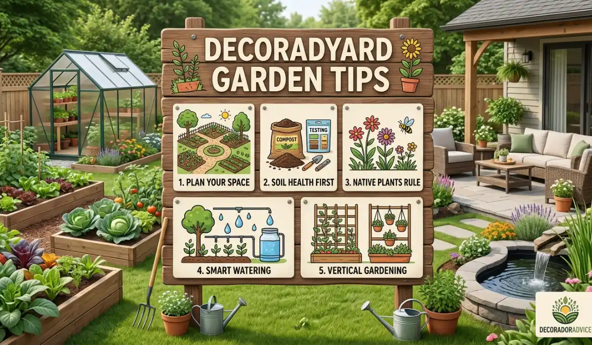 Decoradyard Garden Tips: A Practical Guide to backyard renovation decoradyard